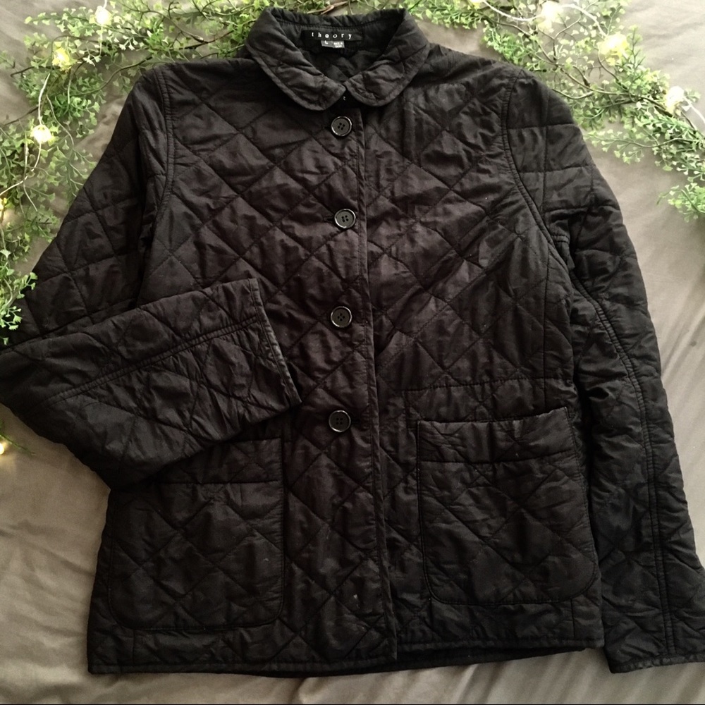 Theory Michie quilted jacket light weight
